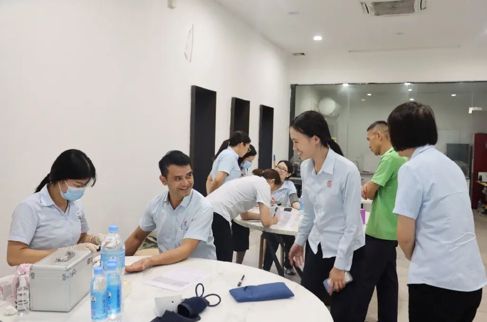 碧昂·森態(tài)啟源每月7號(hào)健康日：量血壓、測血糖、尿酸活動(dòng)為您關(guān)注健康保駕護(hù)航